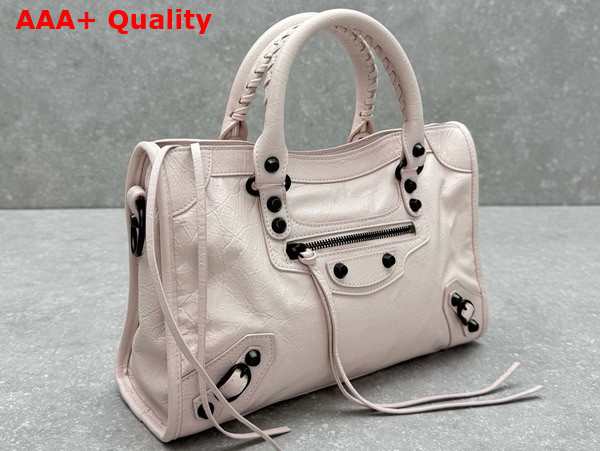 Balenciaga Le City Bag Small in Petal Pink Arena Lambskin Replica