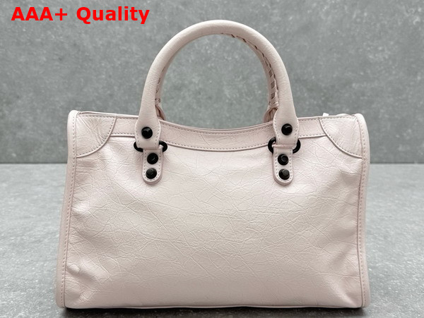 Balenciaga Le City Bag Small in Petal Pink Arena Lambskin Replica