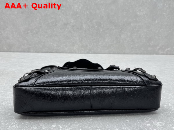 Balenciaga Le City First Bag in Black Arena Lambskin Replica