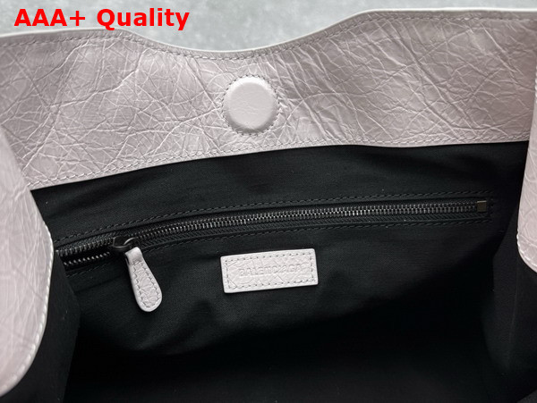 Balenciaga Le City Tote Bag Small in Petal Pink Arena Lambskin Replica