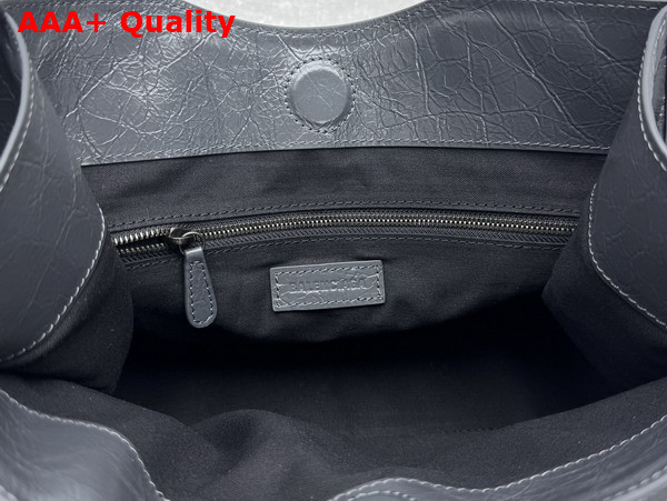 Balenciaga Le City Tote Bag Small in Volcanic Rock Lambskin Replica