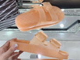 Balenciaga Mallorca Sandal in Pink Clear Technical Polyurethane Replica