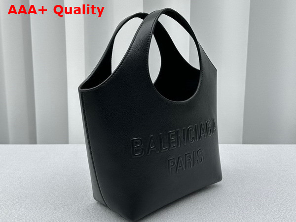 Balenciaga Mary Kate XS Tote Bag in Black Soft Smooth Calfskin Replica
