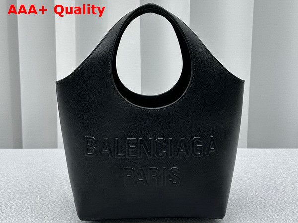 Balenciaga Mary Kate XS Tote Bag in Black Soft Smooth Calfskin Replica