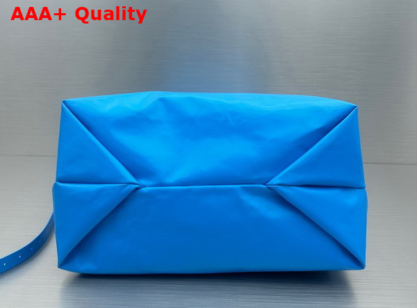 Balenciaga Mens Trash Bag Large Pouch in Blue Replica