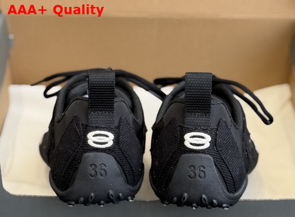 Balenciaga Monday Ultra Sneaker in Black Cotton and Polyester Replica