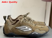 Balenciaga Monday Ultra Sneaker in Khaki Cotton and Polyester Replica