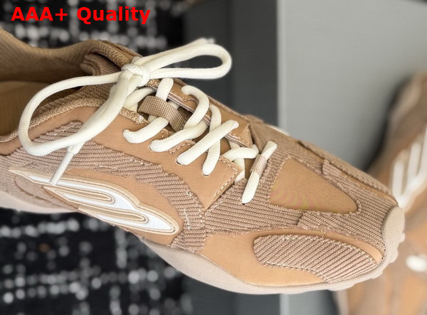 Balenciaga Monday Ultra Sneaker in Nude and White Cotton and Polyester Replica