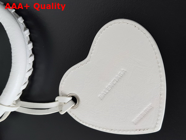 Balenciaga Neo Cagole Small Tote Bag in Off White Arena Lambskin Replica