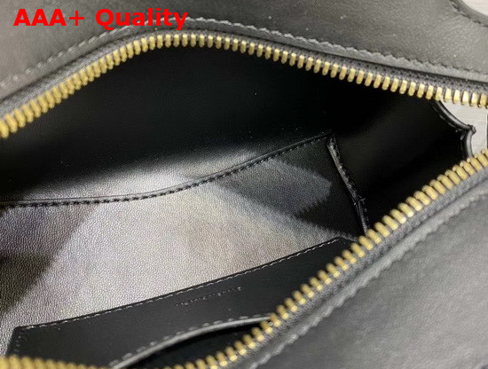 Balenciaga Neo Classic Mini Top Handle Bag in Black Smooth Calfskin Aged Gold Hardware Replica