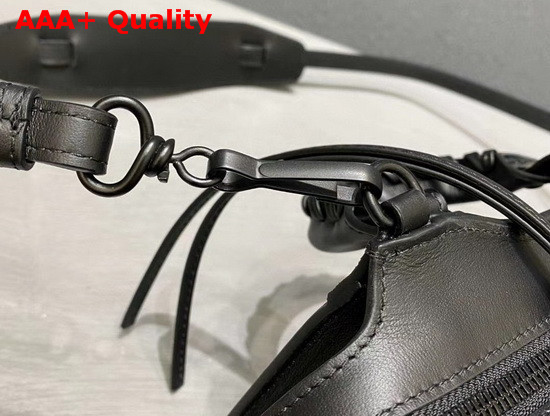 Balenciaga Neo Classic Mini Top Handle Bag in Black Smooth Calfskin Black Matte Hardware Replica