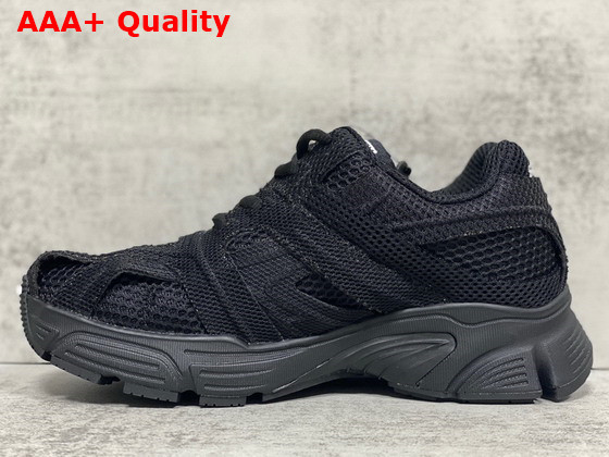Balenciaga Phantom Sneaker in Black Monocolor Fabric and Mesh Replica