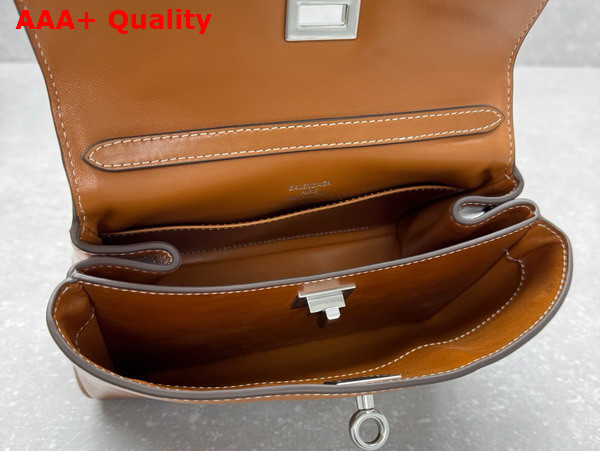 Balenciaga Rodeo Handbag Mini in Tan Cowboy Vegetable Tanned Lambskin Replica