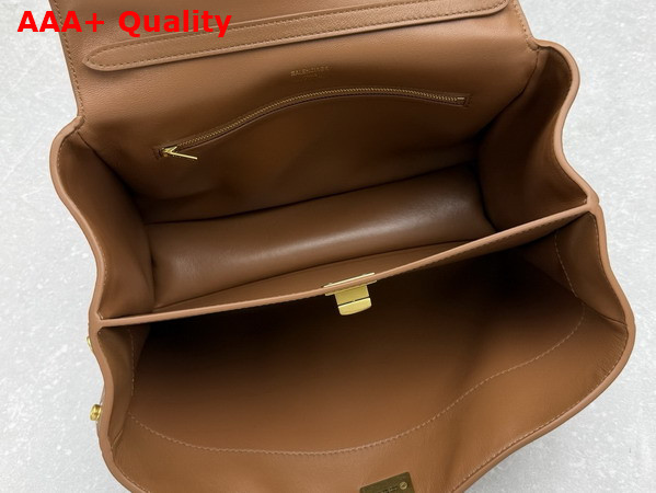 Balenciaga Rodeo Handbag Small in New Tan Smooth Calfskin Aged Gold Hardware Replica