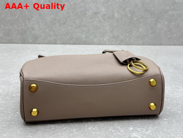 Balenciaga Rodeo Handbag Small in Sesame Grained Calfskin Aged Gold Hardware Replica