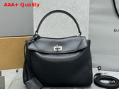Balenciaga Rodeo Mini Handbag in Black Smooth Calfskin Replica