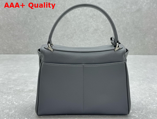 Balenciaga Rodeo Mini Handbag in Grey Smooth Calfskin Replica