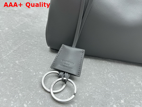 Balenciaga Rodeo Mini Handbag in Grey Smooth Calfskin Replica