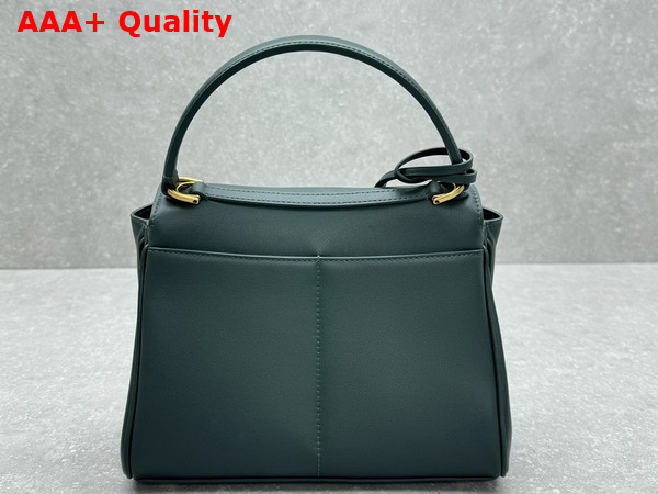 Balenciaga Rodeo Mini Handbag in Pine Green Smooth Calfskin Aged Gold Hardware Replica