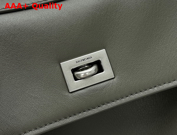 Balenciaga Rodeo Small Handbag in Dark Green Smooth Calfskin Replica
