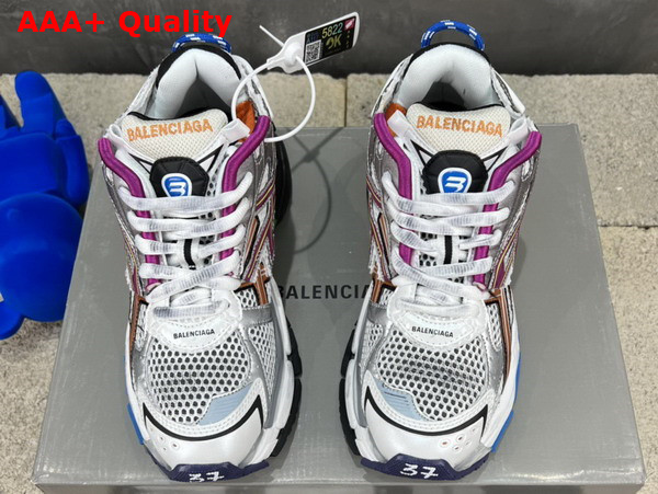 Balenciaga Runner Sneaker in Multicolor Mesh and Nylon Replica