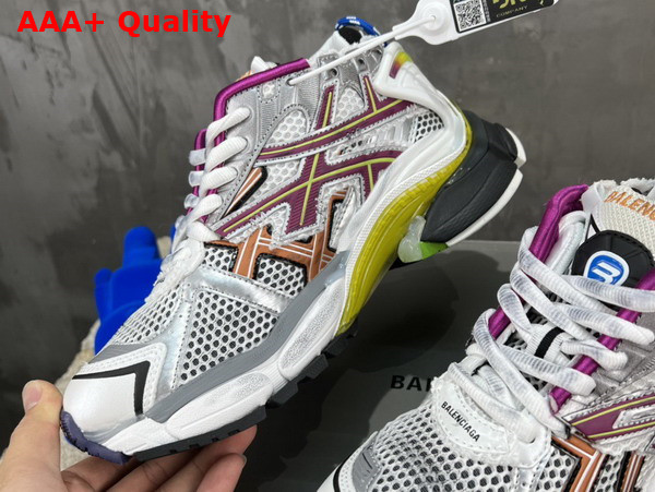 Balenciaga Runner Sneaker in Multicolor Mesh and Nylon Replica