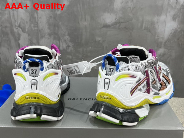 Balenciaga Runner Sneaker in Multicolor Mesh and Nylon Replica