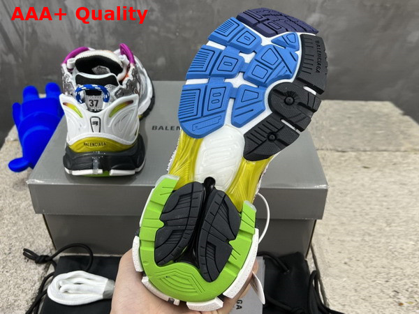 Balenciaga Runner Sneaker in Multicolor Mesh and Nylon Replica