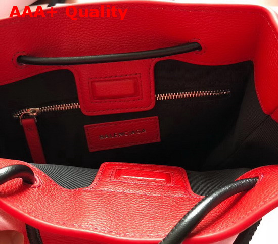 Balenciaga Shopping Tote XXS Red Grained Calfskin Replica