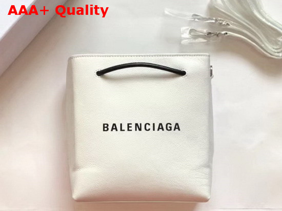 Balenciaga Shopping Tote XXS White Grained Calfskin Replica