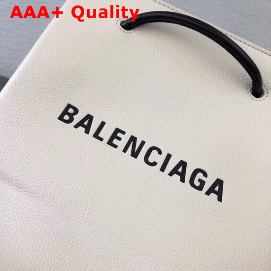 Balenciaga Shopping Tote XXS in White Calfskin Replica
