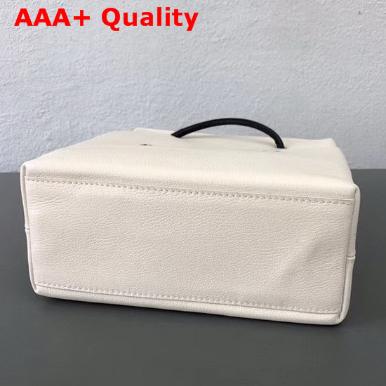 Balenciaga Shopping Tote XXS in White Calfskin Replica