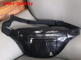 Balenciaga Soft XS Beltpack in Black Nappa Leather Replica