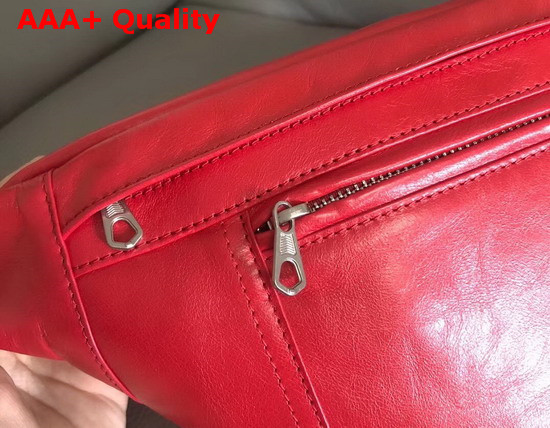 Balenciaga Soft XS Beltpack in Vivid Red Nappa Leather Replica