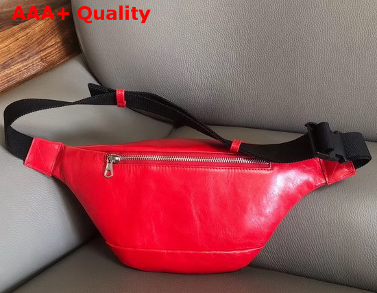 Balenciaga Soft XS Beltpack in Vivid Red Nappa Leather Replica
