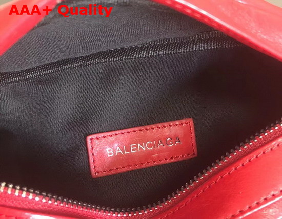 Balenciaga Soft XS Beltpack in Vivid Red Nappa Leather Replica