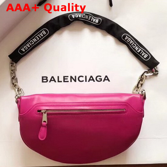 Balenciaga Souvenir Bag XS Rose Magenta Soft Lambskin Replica