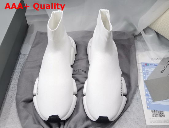 Balenciaga Speed 20 Sneaker in White Knit Replica
