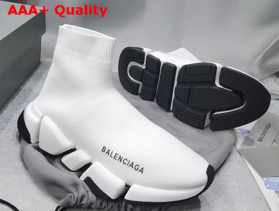 Balenciaga Speed 20 Sneaker in White Knit Replica