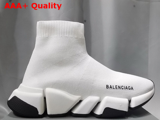 Balenciaga Speed 20 Sneaker in White Knit Replica