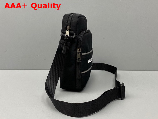 Balenciaga Sport Messenger Bag in Black Recycled Nylon Replica