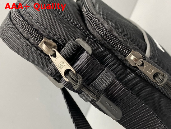 Balenciaga Sport Messenger Bag in Black Recycled Nylon Replica