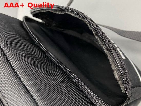 Balenciaga Sport Messenger Bag in Black Recycled Nylon Replica