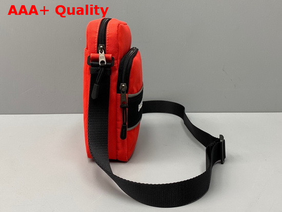 Balenciaga Sport Messenger Bag in Red Recycled Nylon Replica