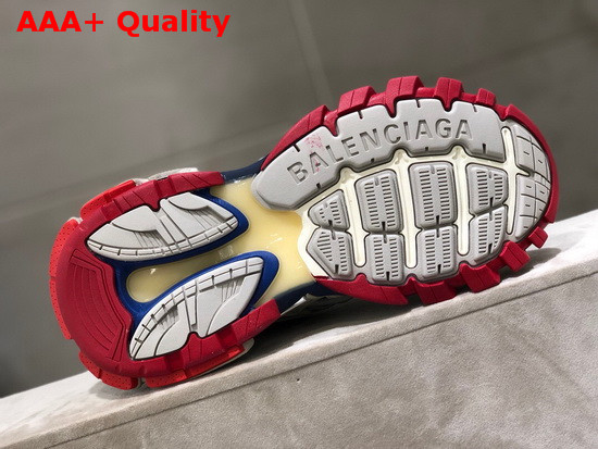 Balenciaga Track2 Sneaker in Grey and Blue Neoprene and Rubber Replica
