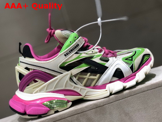 Balenciaga Track2 Sneaker in Multicolor Neoprene and Rubber Replica