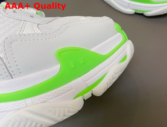 Balenciaga Triple S Sneaker Fluo Green White Replica