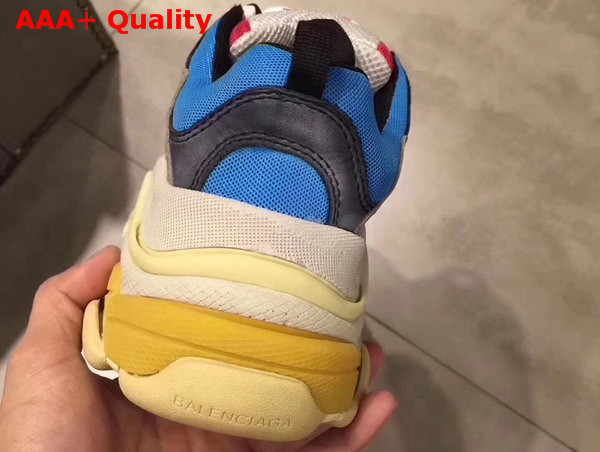 Balenciaga Triple S Trainer Oversize Multimaterial Sneakers with Quilted Effect Replica