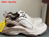 Balenciaga Triple S2 Sneaker in Brown and Beige Polyurethane and Polyester Replica