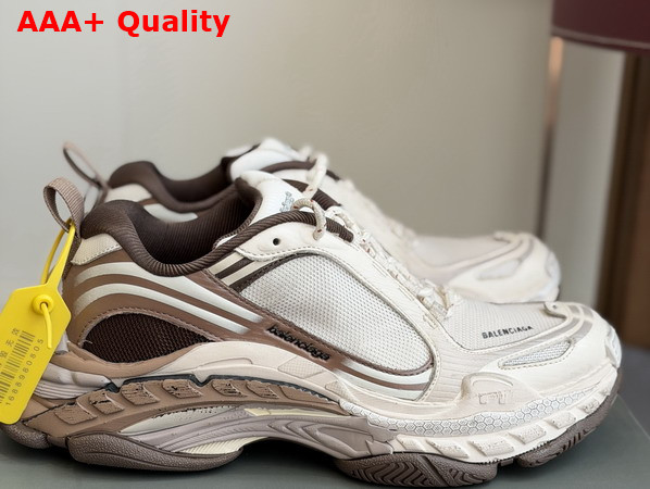 Balenciaga Triple S2 Sneaker in Brown and Beige Polyurethane and Polyester Replica
